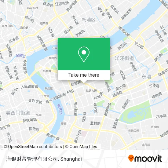海银财富管理有限公司 map