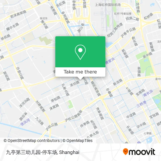 九亭第三幼儿园-停车场 map