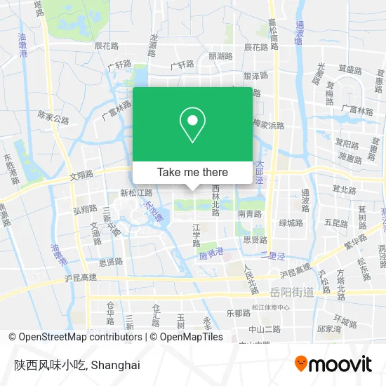 陕西风味小吃 map