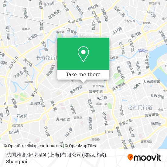 法国雅高企业服务(上海)有限公司(陕西北路) map