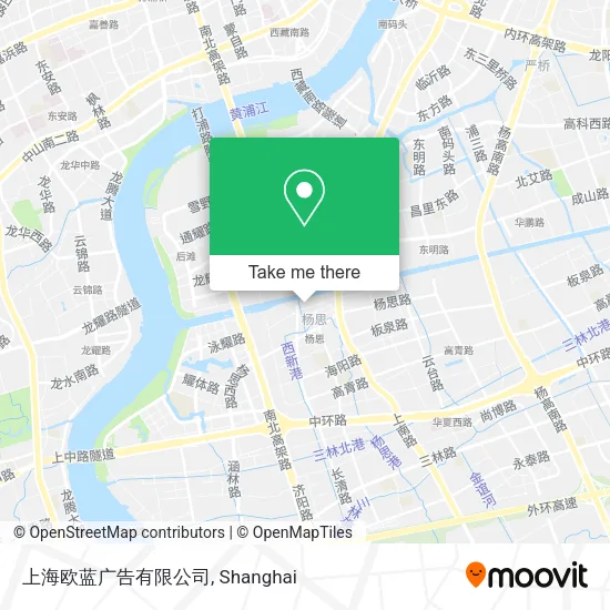 上海欧蓝广告有限公司 map
