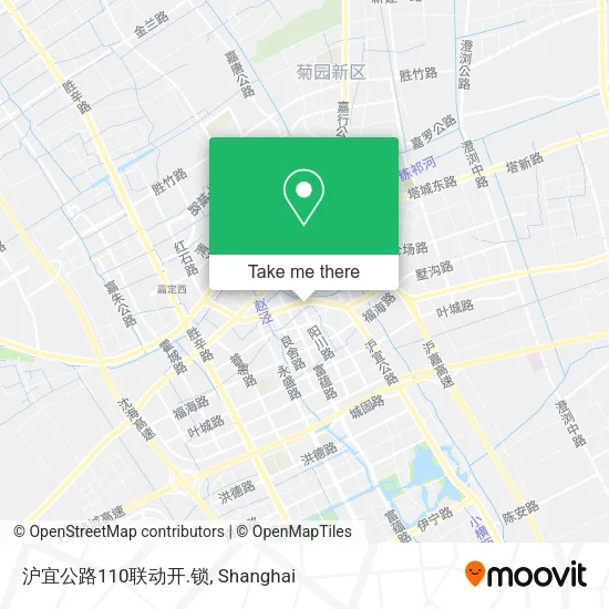 沪宜公路110联动开.锁 map