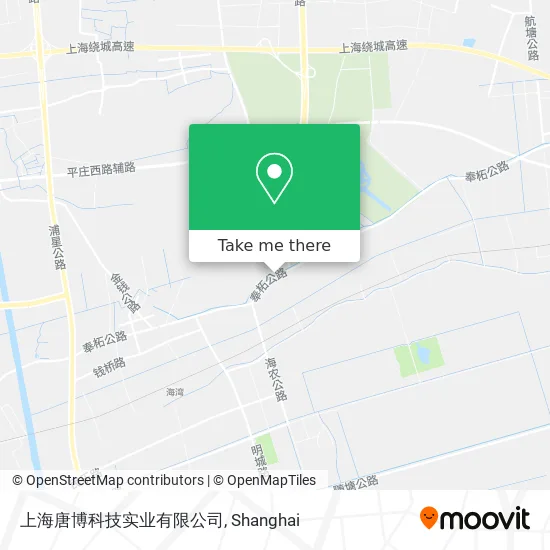 上海唐博科技实业有限公司 map
