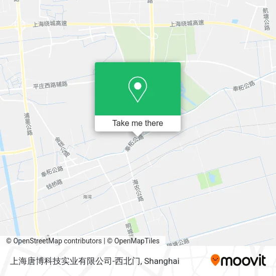 上海唐博科技实业有限公司-西北门 map