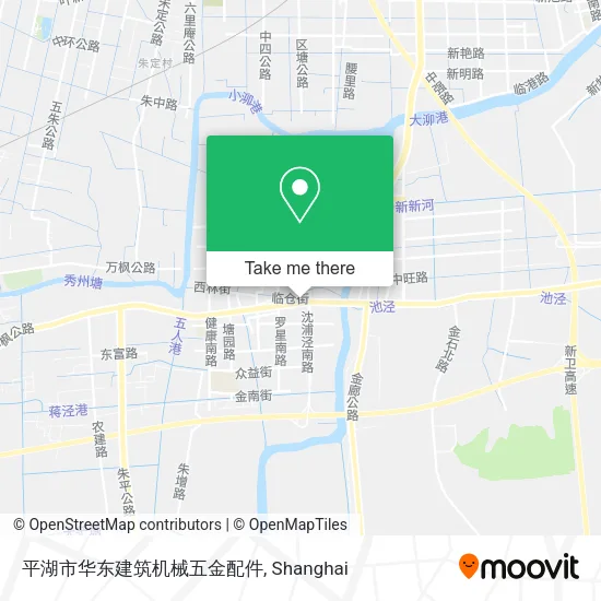 平湖市华东建筑机械五金配件 map