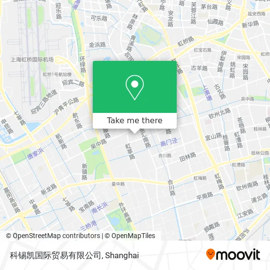 科锡凯国际贸易有限公司 map