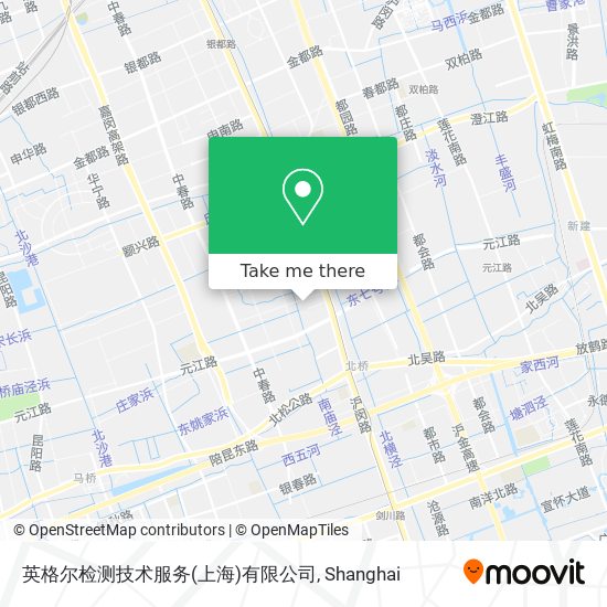 英格尔检测技术服务(上海)有限公司 map