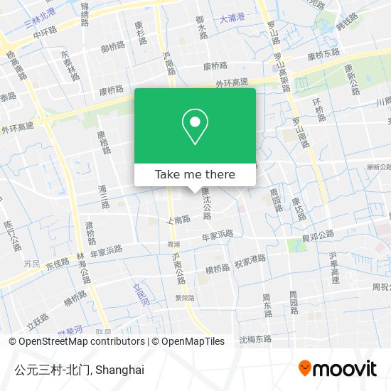 公元三村-北门 map