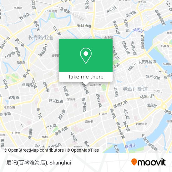 眉吧(百盛淮海店) map