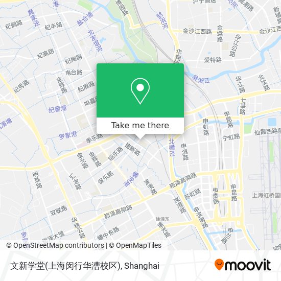 文新学堂(上海闵行华漕校区) map
