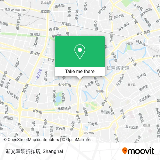 新光童装折扣店 map
