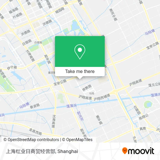 上海红业日商贸经营部 map