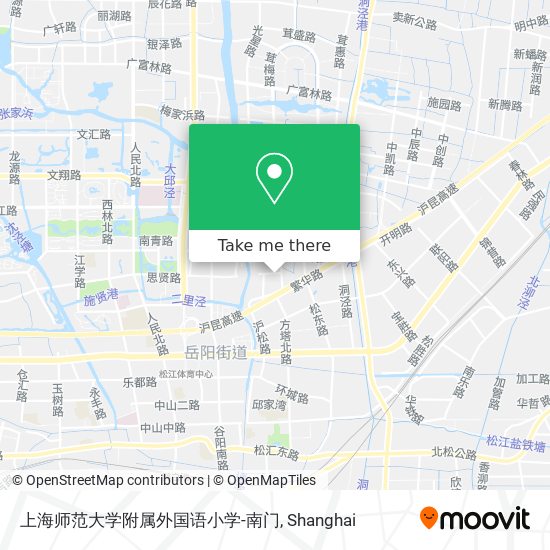 上海师范大学附属外国语小学-南门 map