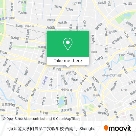 上海师范大学附属第二实验学校-西南门 map