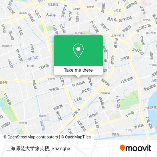 上海师范大学豫英楼 map
