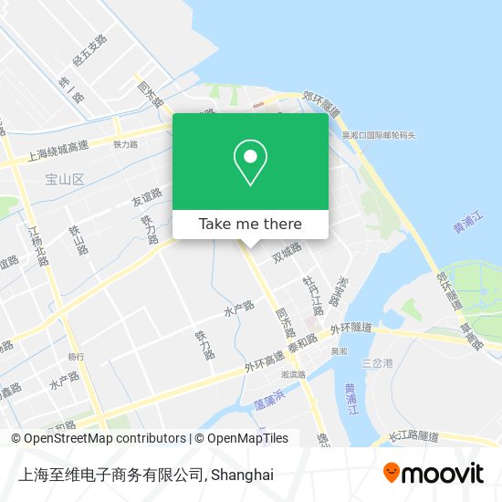 上海至维电子商务有限公司 map