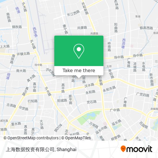 上海数据投资有限公司 map