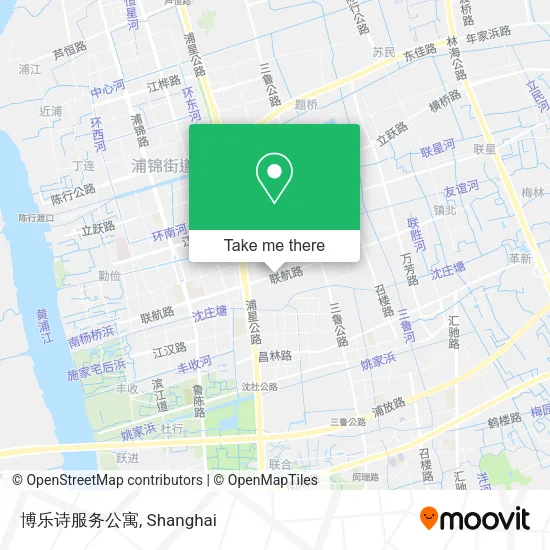 博乐诗服务公寓 map