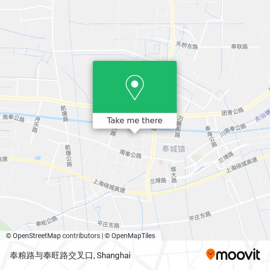 奉粮路与奉旺路交叉口 map