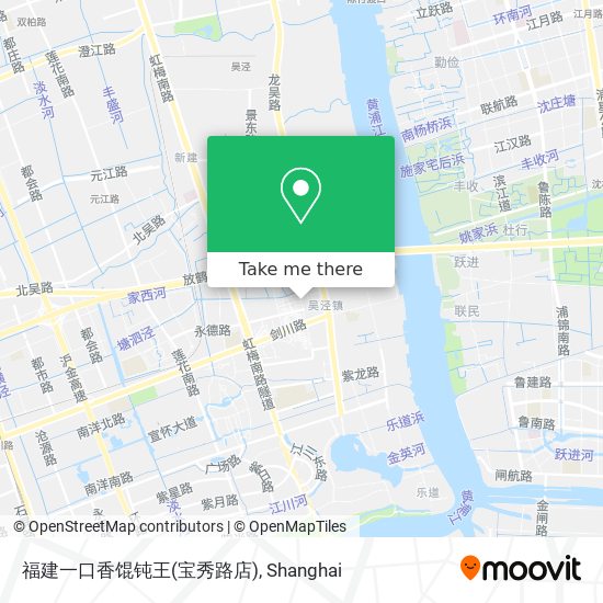 福建一口香馄钝王(宝秀路店) map