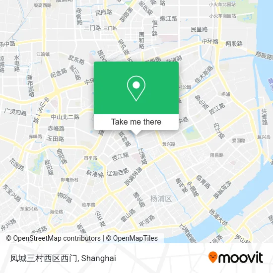 凤城三村西区西门 map