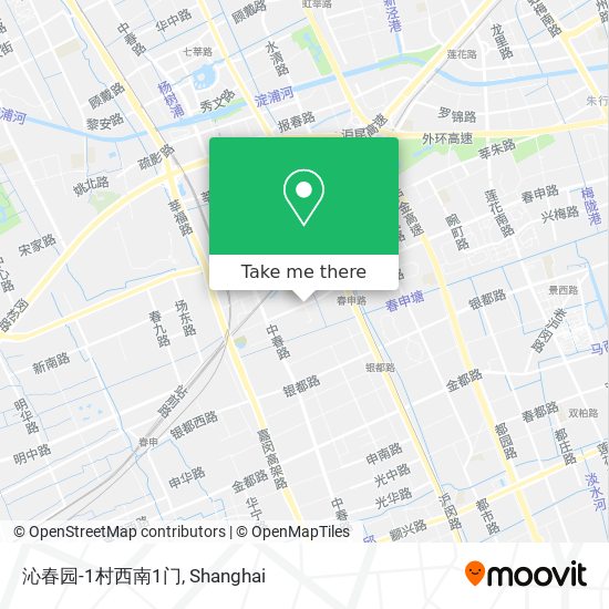 沁春园-1村西南1门 map