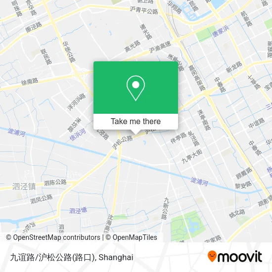 九谊路/沪松公路(路口) map