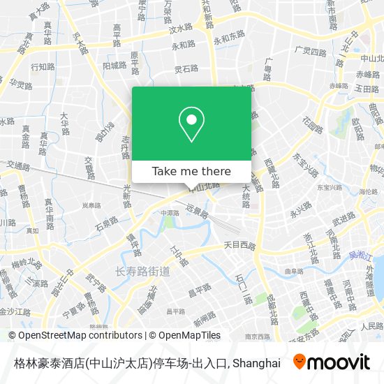 格林豪泰酒店(中山沪太店)停车场-出入口 map