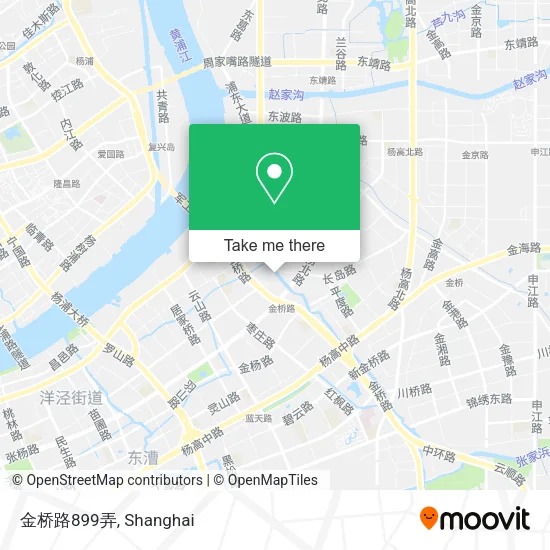 金桥路899弄 map