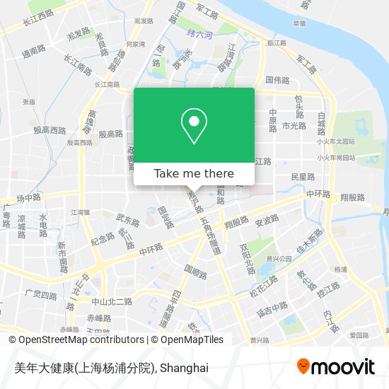 美年大健康(上海杨浦分院) map