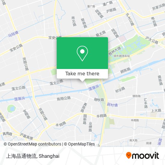 上海晶通物流 map