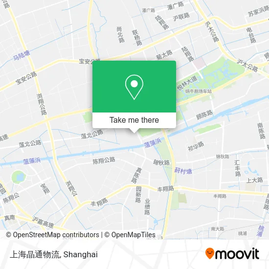 上海晶通物流 map