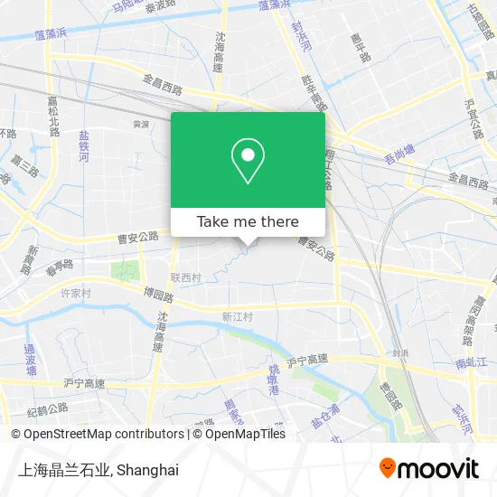 上海晶兰石业 map