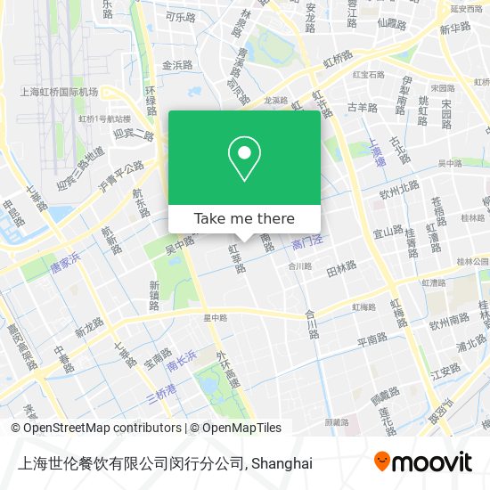上海世伦餐饮有限公司闵行分公司 map