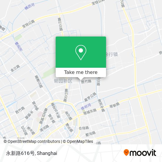 永新路616号 map