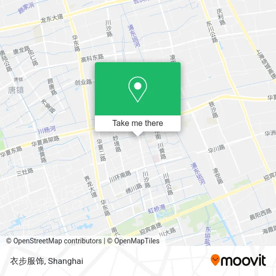 衣步服饰 map