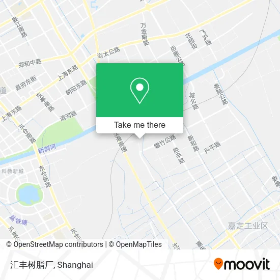 汇丰树脂厂 map