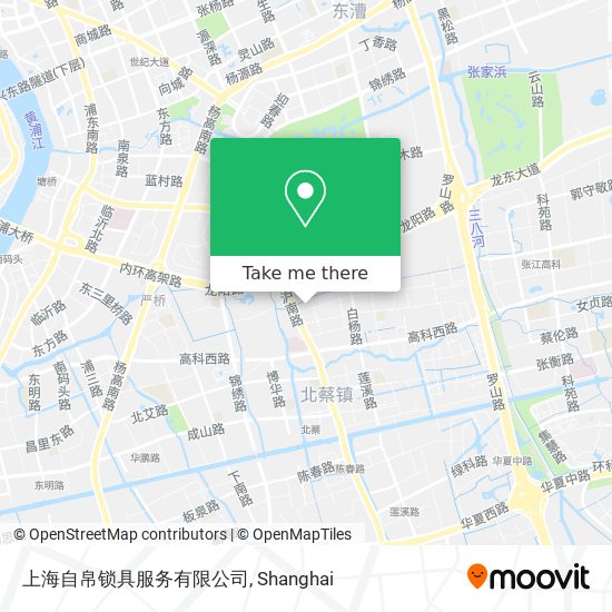 上海自帛锁具服务有限公司 map