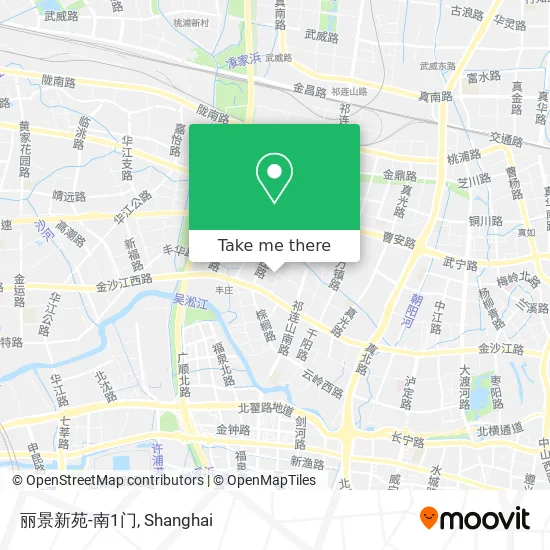 丽景新苑-南1门 map