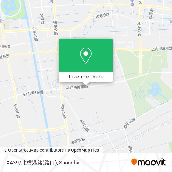 X439/北横港路(路口) map