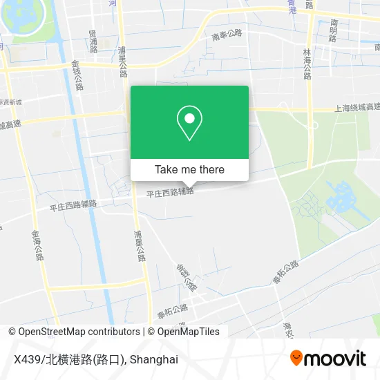 X439/北横港路(路口) map