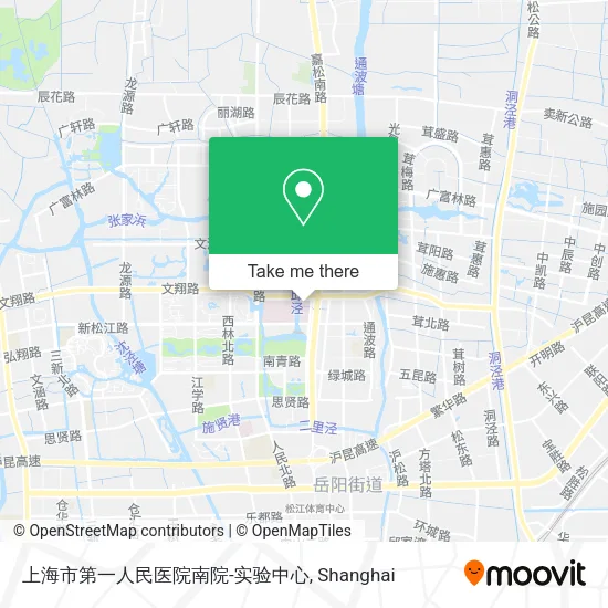 上海市第一人民医院南院-实验中心 map