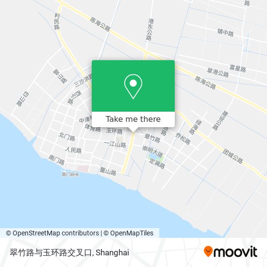 翠竹路与玉环路交叉口 map