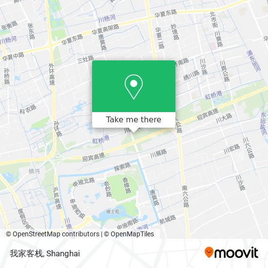 我家客栈 map
