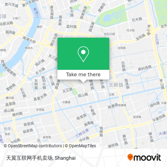 天翼互联网手机卖场 map