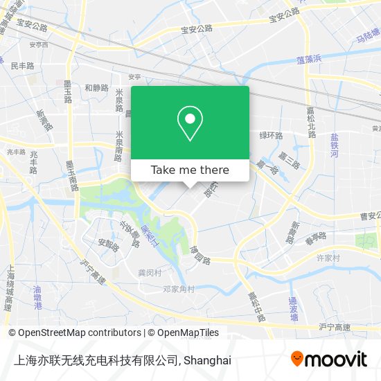 上海亦联无线充电科技有限公司 map