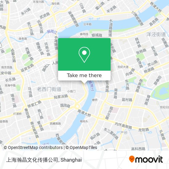 上海瀚晶文化传播公司 map