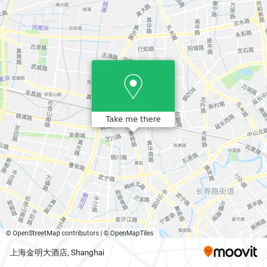 上海金明大酒店 map