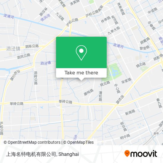 上海名特电机有限公司 map