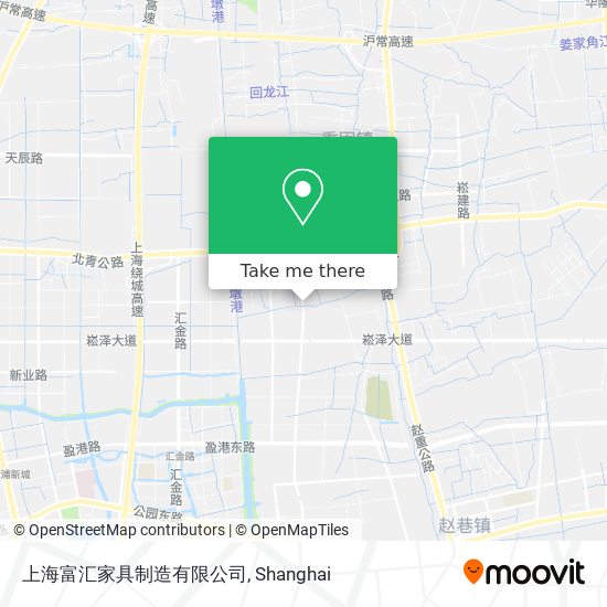 上海富汇家具制造有限公司 map